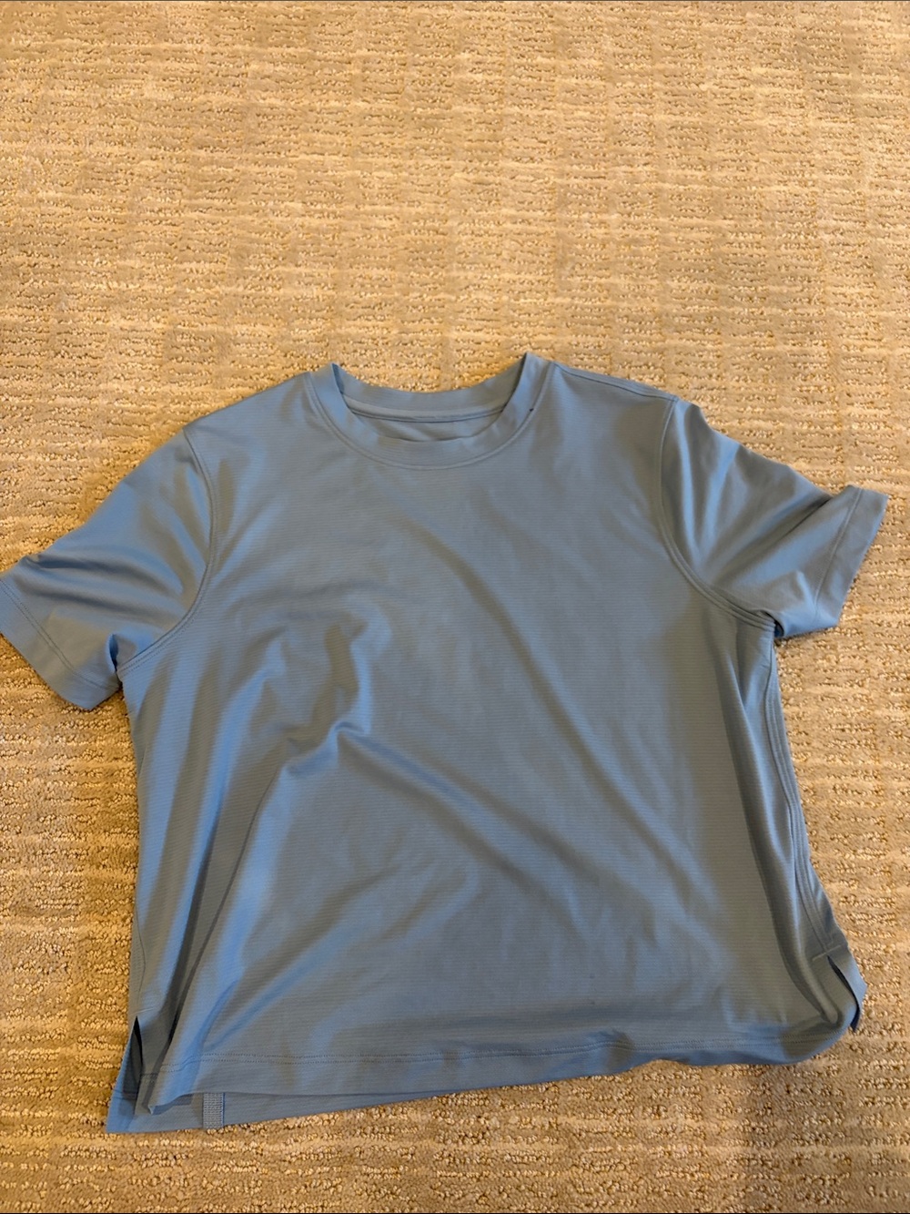 lululemon athletica Short Sleeve Tee in Light Blue